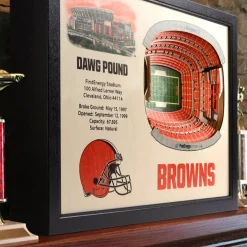 NFL 25 Layer StadiumView Wall Art