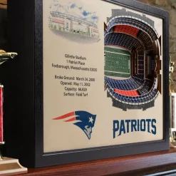 NFL 25 Layer StadiumView Wall Art