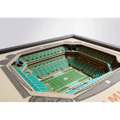 NFL 25 Layer StadiumView Wall Art