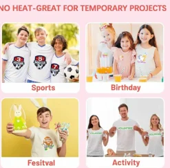 NO HEAT Transfer Paper for Light Fabrics 8.5