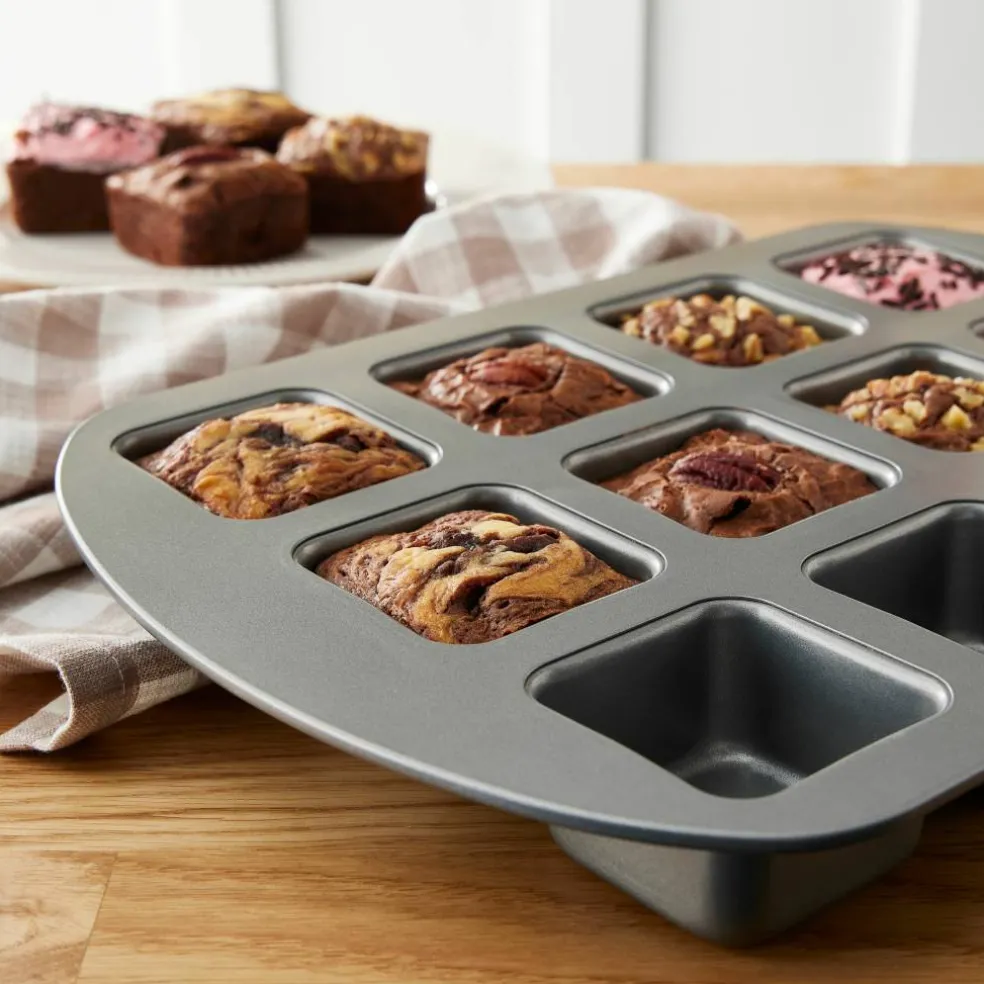 Non-Stick Mini Brownie Pan by Makery®