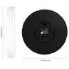 Non-Ticking Silent Wall Clock, 11.5 Inch White Quartz Wall Clock with Large Clear Numbers for Home Decor