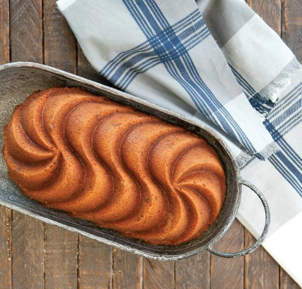 Nordic Ware Cast Aluminum Heritage Loaf Pan