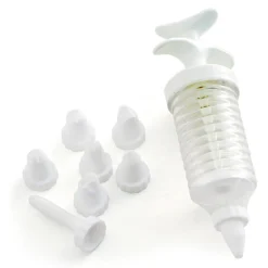 Norpro Cupcake Injector/Decorating Icing Set, 9-Piece, Stainless Steel Tips