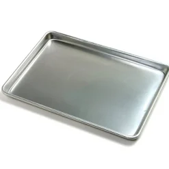 Norpro Jelly Roll Pan, 18 x 13 Inch Commercial Grade Aluminum Baking Sheet