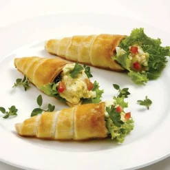 Norpro 6 pc Stainless Steel Pastry Cream Horn Baking Mold Set