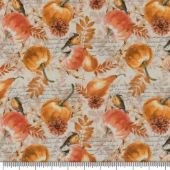 Northcott Fall Birds Cotton Quilting Fabric