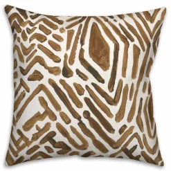Notches Throw Pillow