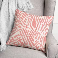Notches Throw Pillow