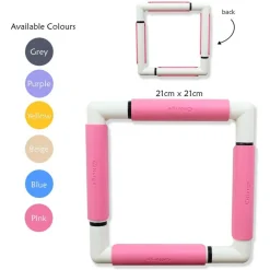 Nurge Embroidery Snap Frame 270-1 Blue