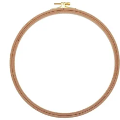 Nurge 16mm Screwed Wooden Embroidery Hoop