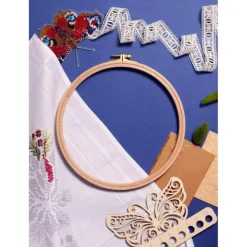 Nurge 16mm Screwed Wooden Embroidery Hoop