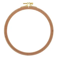 Nurge 8mm Screwed Wooden Embroidery Hoop