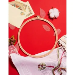 Nurge 8mm Screwed Wooden Embroidery Hoop