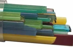 Oceanside Noodles Approx.3/16"W.x17"L. Mardi Gras Pack 5OZ. Tube 96 COE
