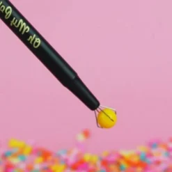 Oh My Pops Sprinkle Pen Precise Sprinkle Placement Tool Matte Black