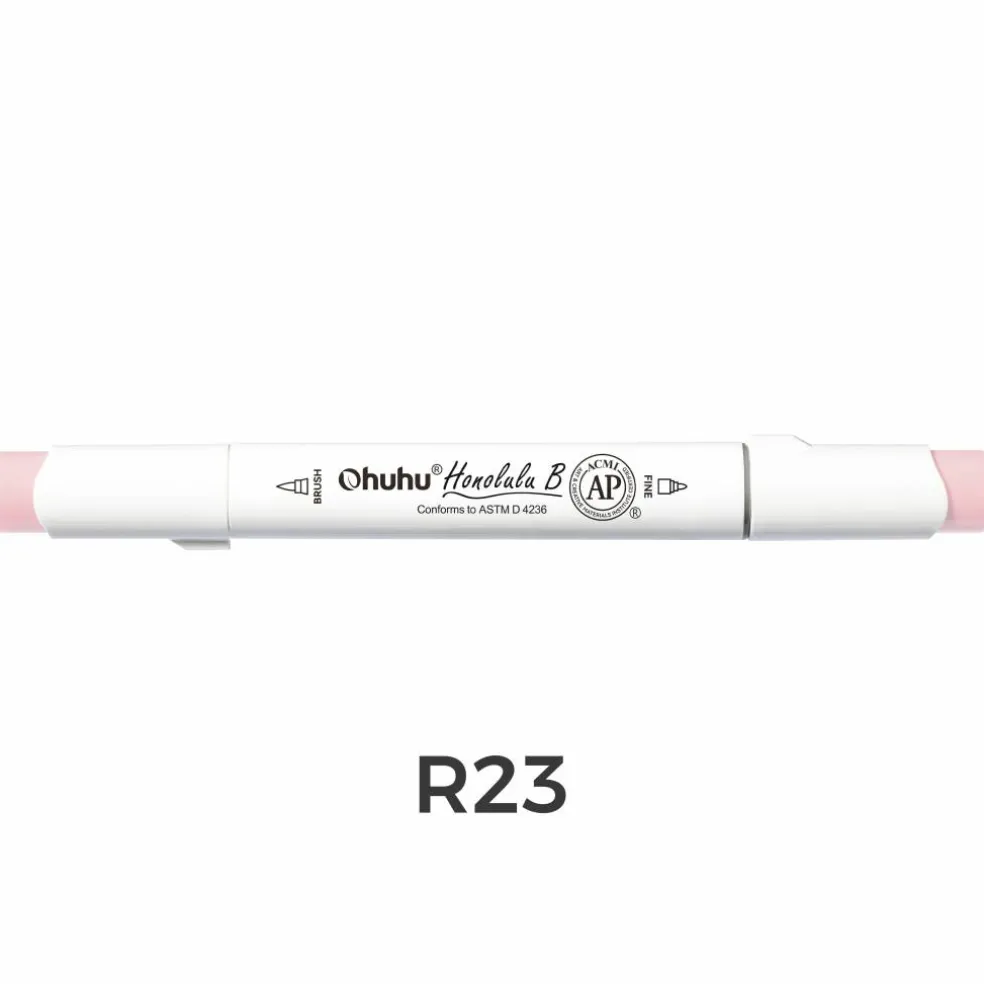 Ohuhu® Honolulu B Brush & Fine Dual Tip Marker