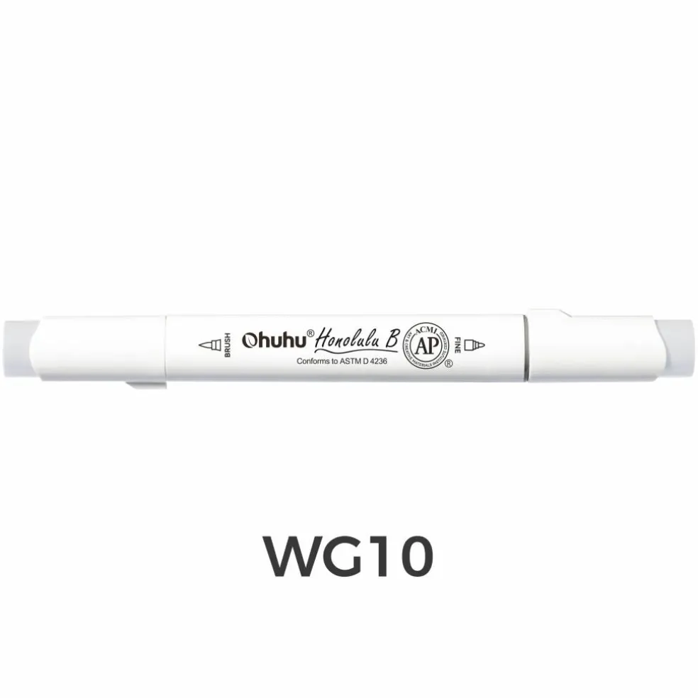 Ohuhu® Honolulu B Brush & Fine Dual Tip Marker