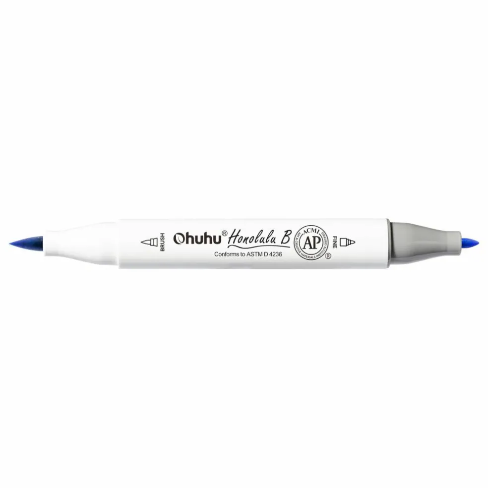 Ohuhu® Honolulu B Brush & Fine Dual Tip Marker