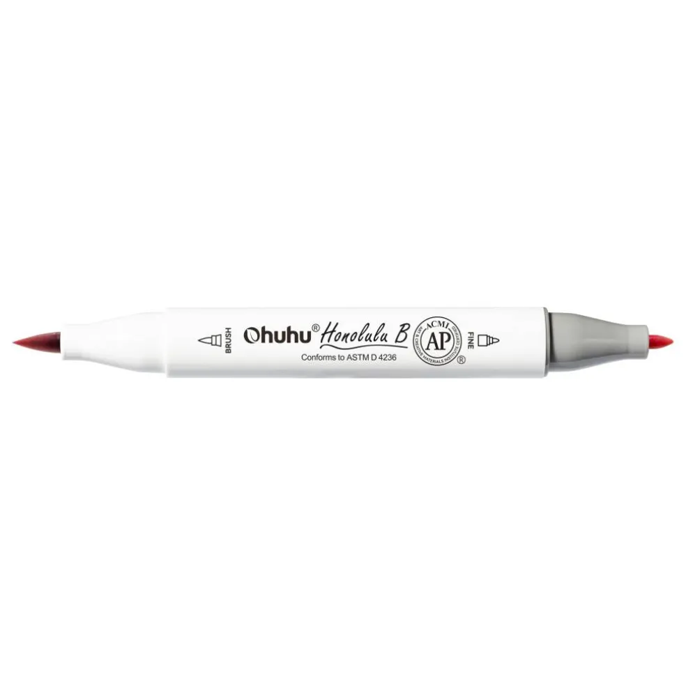 Ohuhu® Honolulu B Brush & Fine Dual Tip Marker