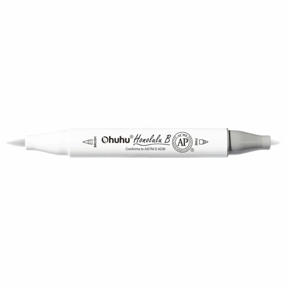 Ohuhu® Honolulu B Brush & Fine Dual Tip Marker