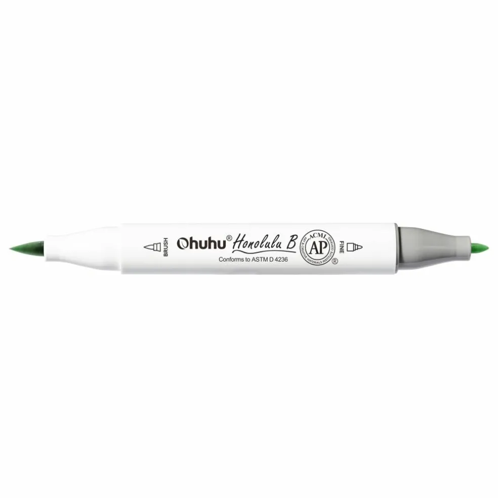 Ohuhu® Honolulu B Brush & Fine Dual Tip Marker
