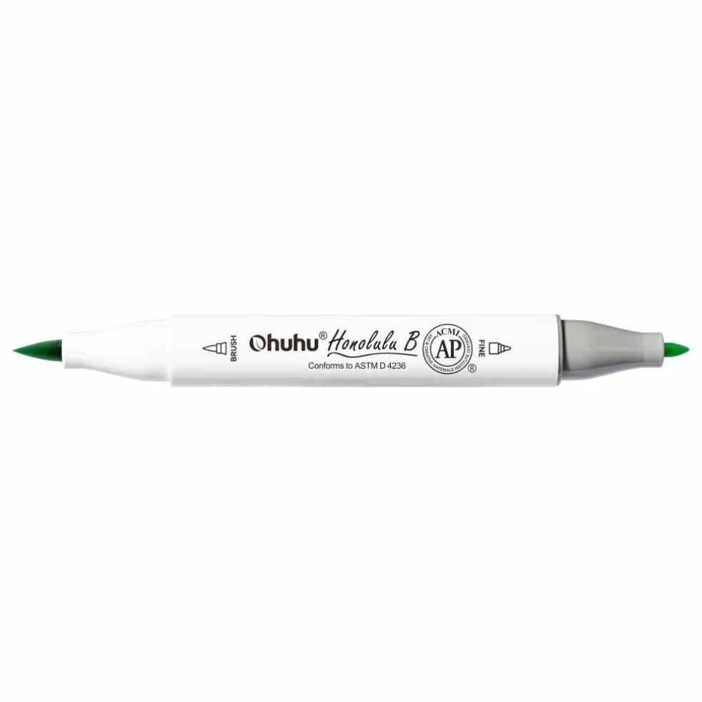 Ohuhu® Honolulu B Brush & Fine Dual Tip Marker