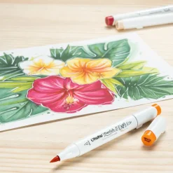 Ohuhu® Honolulu B Brush & Fine Dual Tip Marker