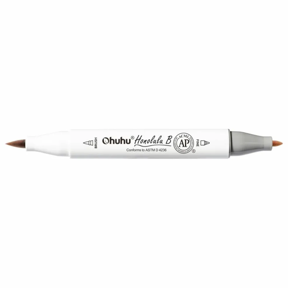 Ohuhu® Honolulu B Brush & Fine Dual Tip Marker