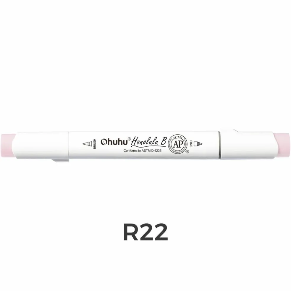 Ohuhu® Honolulu B Brush & Fine Dual Tip Marker