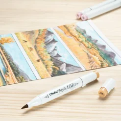 Ohuhu® Honolulu B Brush & Fine Dual Tip Marker