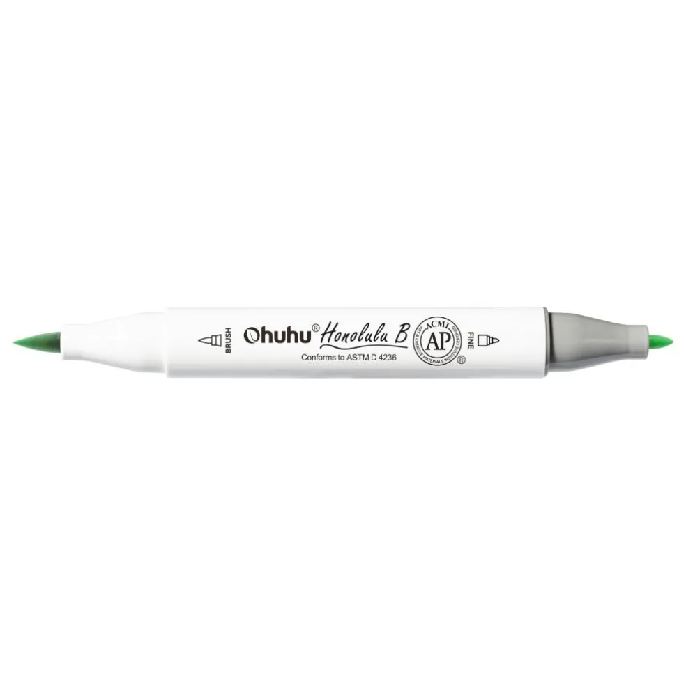 Ohuhu® Honolulu B Brush & Fine Dual Tip Marker