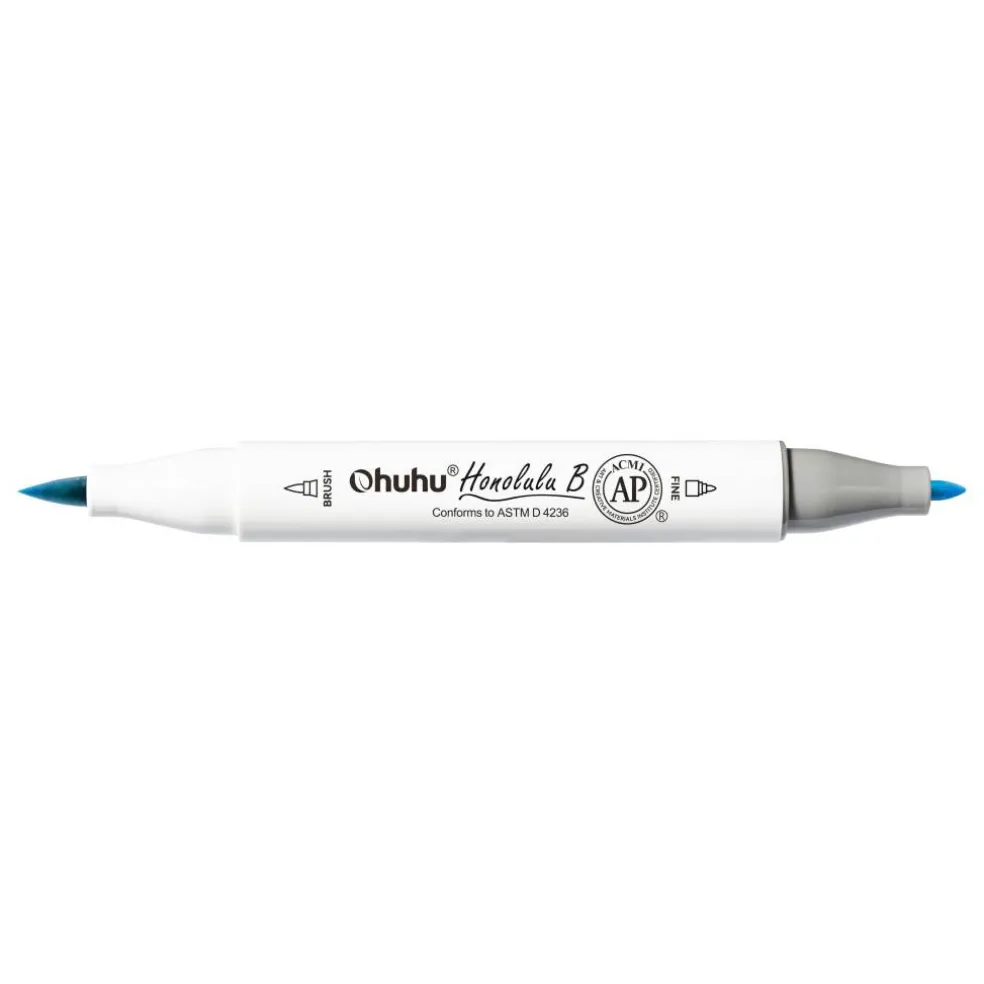 Ohuhu® Honolulu B Brush & Fine Dual Tip Marker