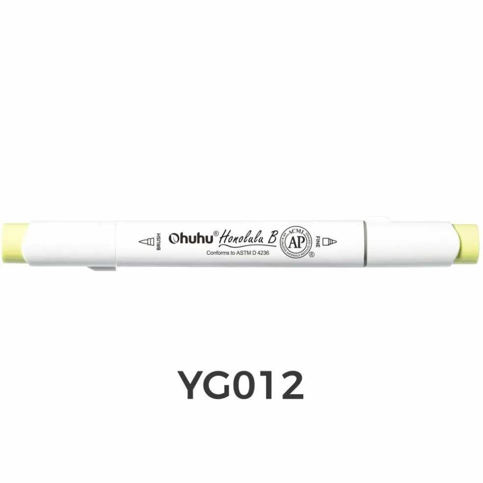 Ohuhu® Honolulu B Brush & Fine Dual Tip Marker