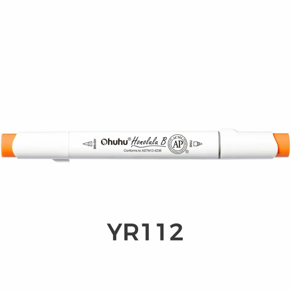 Ohuhu® Honolulu B Brush & Fine Dual Tip Marker