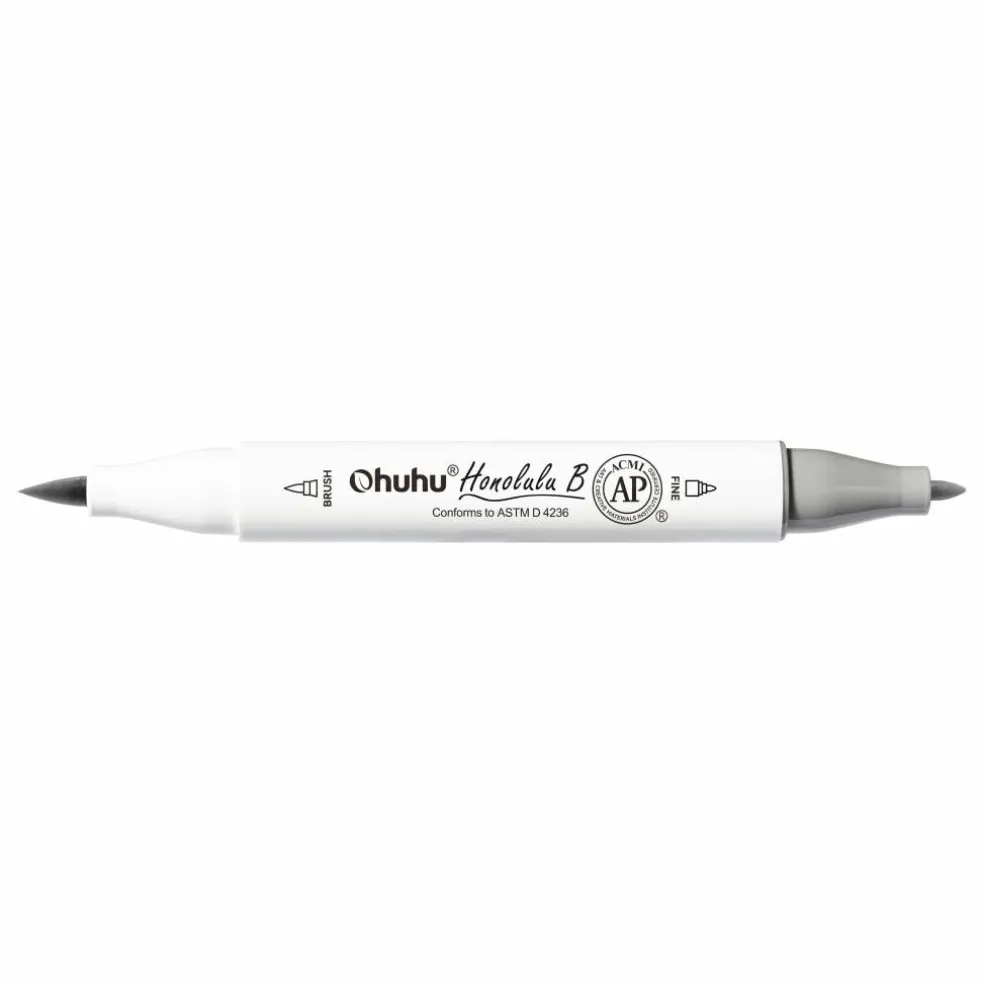 Ohuhu® Honolulu B Brush & Fine Dual Tip Marker
