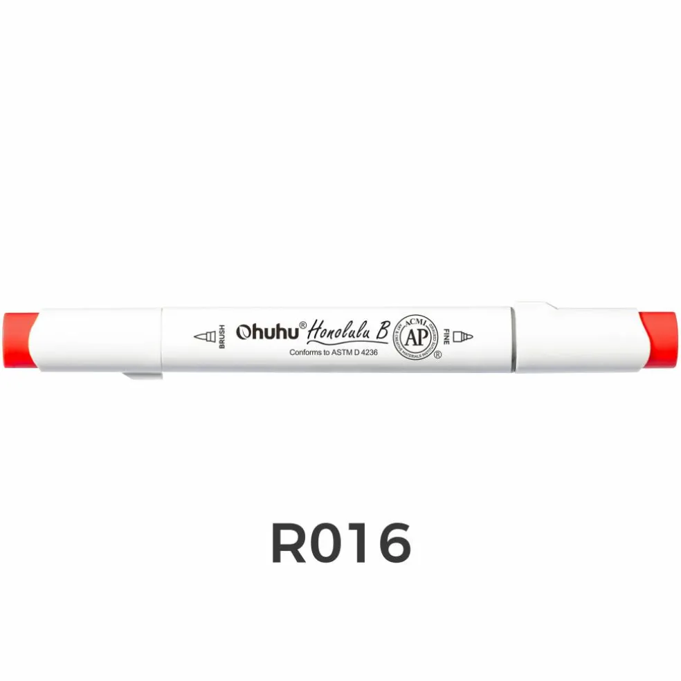 Ohuhu® Honolulu B Brush & Fine Dual Tip Marker