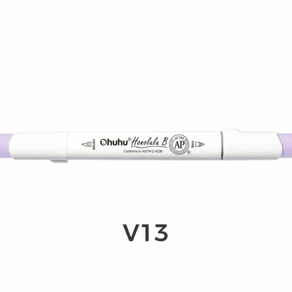 Ohuhu® Honolulu B Brush & Fine Dual Tip Marker