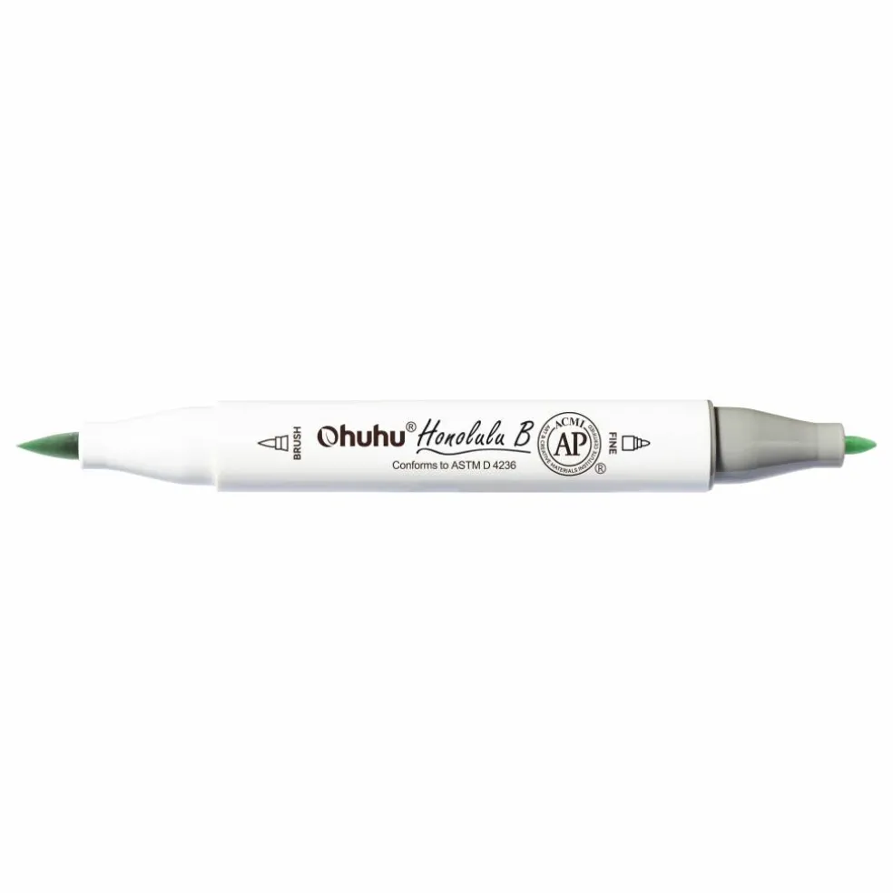 Ohuhu® Honolulu B Brush & Fine Dual Tip Marker