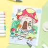 Ohuhu® Honolulu Brush & Chisel Dual Tip Pastel Tones Marker Set
