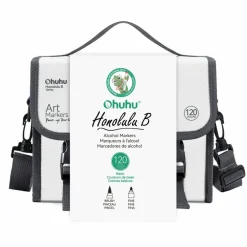 Ohuhu® Honolulu Series B 120 Color Basic Alcohol Markers