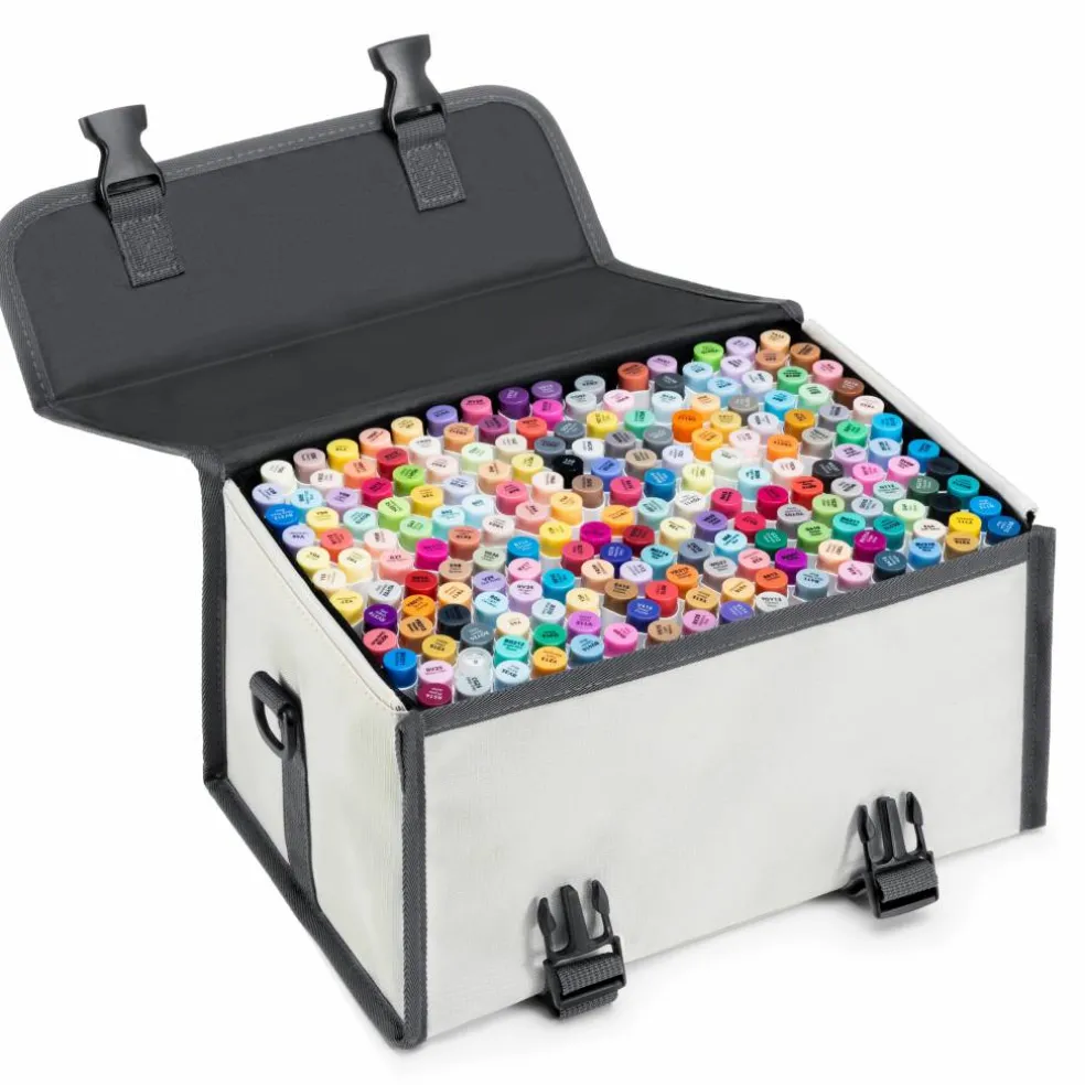 Ohuhu® Honolulu Series B 200 Color Basic Alcohol Markers