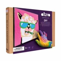 OKTO DIY 3D Creative Air Dry Clay 3D Painting set 