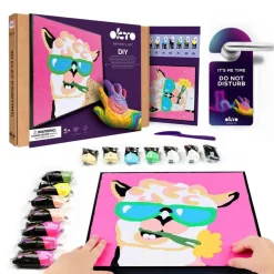 OKTO DIY 3D Creative Air Dry Clay 3D Painting set 