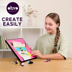 OKTO DIY 3D Creative Air Dry Clay 3D Painting set 