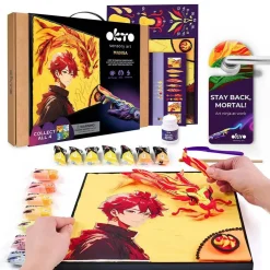 OKTO DIY 3D Creative Air Dry Clay 3D Painting set 