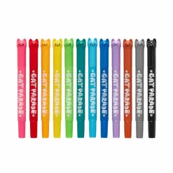 OOLY Cat Parade Twist Up Watercolor Gel Crayons, 12ct.