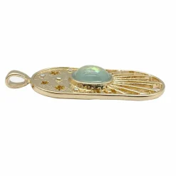 Opal Sunburst Evil Eye Pendant by Bead Landing™