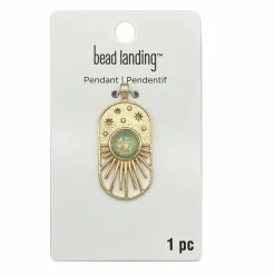 Opal Sunburst Evil Eye Pendant by Bead Landing™