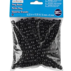 Opaque Pony Beads by Creatology™, 6mm x 9mm